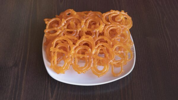 Jalebi at Tasty Samosa London