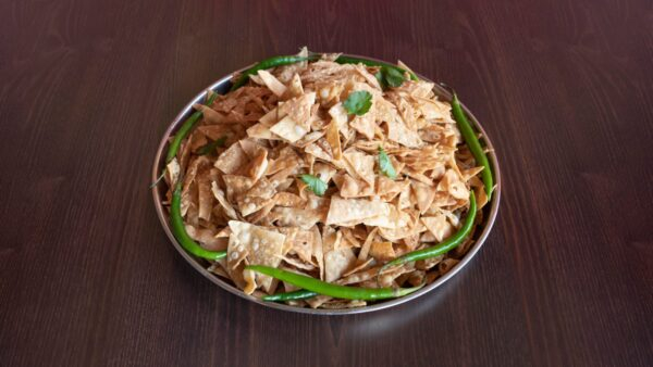 Papri Fried at Tasty Samosa London